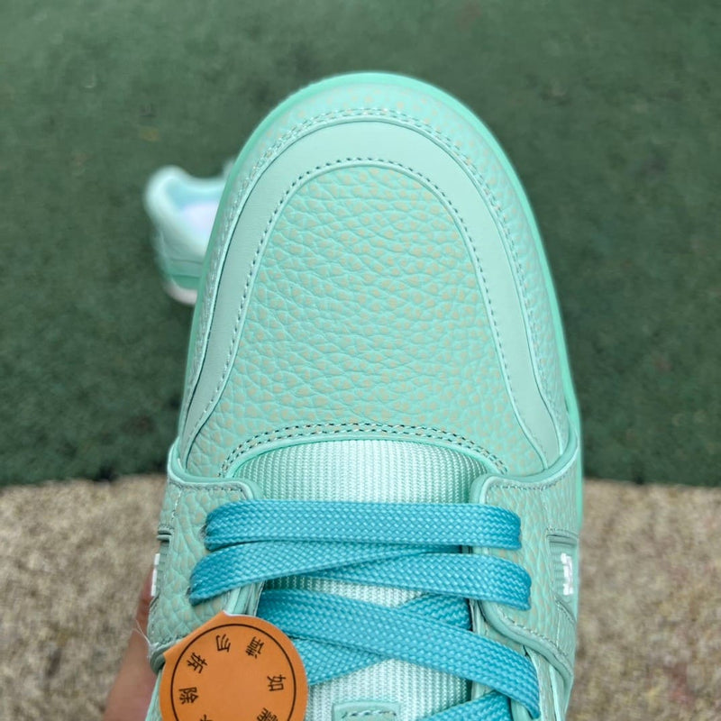 Louis Vuitton LV Trainer Mint Green White