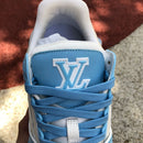 Louis Vuitton Trainer Low White Sky Blue