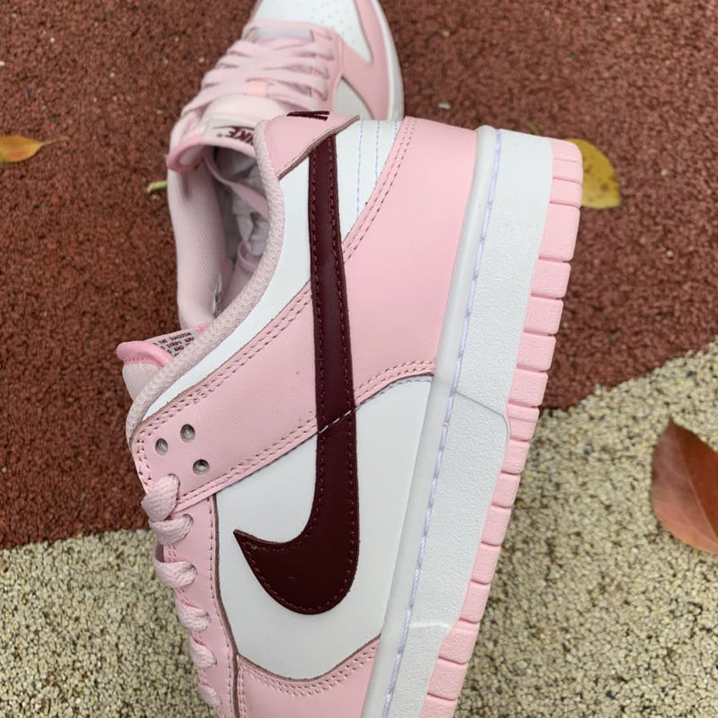 Nike Dunk Low Pink Foam Red White