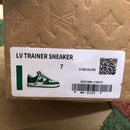 Louis Vuitton Nike Air Force 1 Low By Virgil Abloh White Green