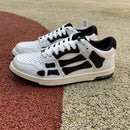 AMIRI Skel Top Low White Black White