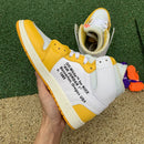 Air Jordan 1 Retro High Off-White Canary Yellow