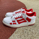 AMIRI Skel Top Low White Red