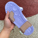 Off-White Out Of Office Calf Leather White Lilac