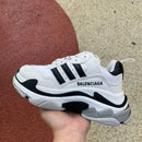Balenciaga x adidas Triple S White Black