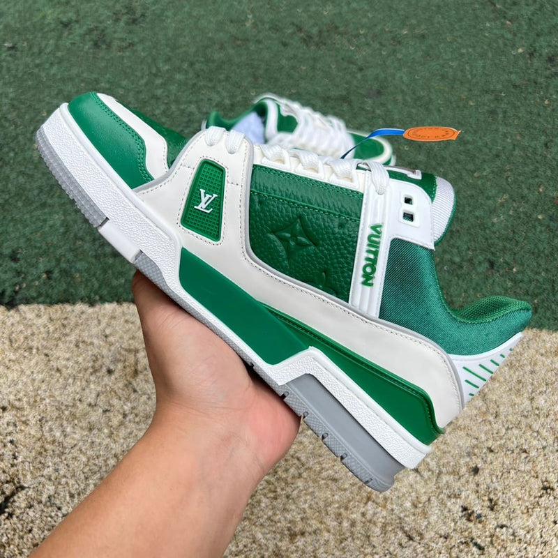 Louis Vuitton LV Trainer Borneo Green