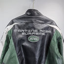 Jaqueta de couro Supreme Martine Rose Black