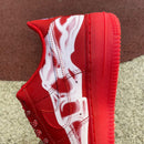 Nike Air Force 1 Low Red Skeleton Halloween