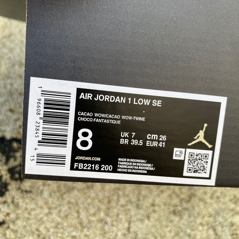 Air Jordan 1 Low SE Cacao Wow