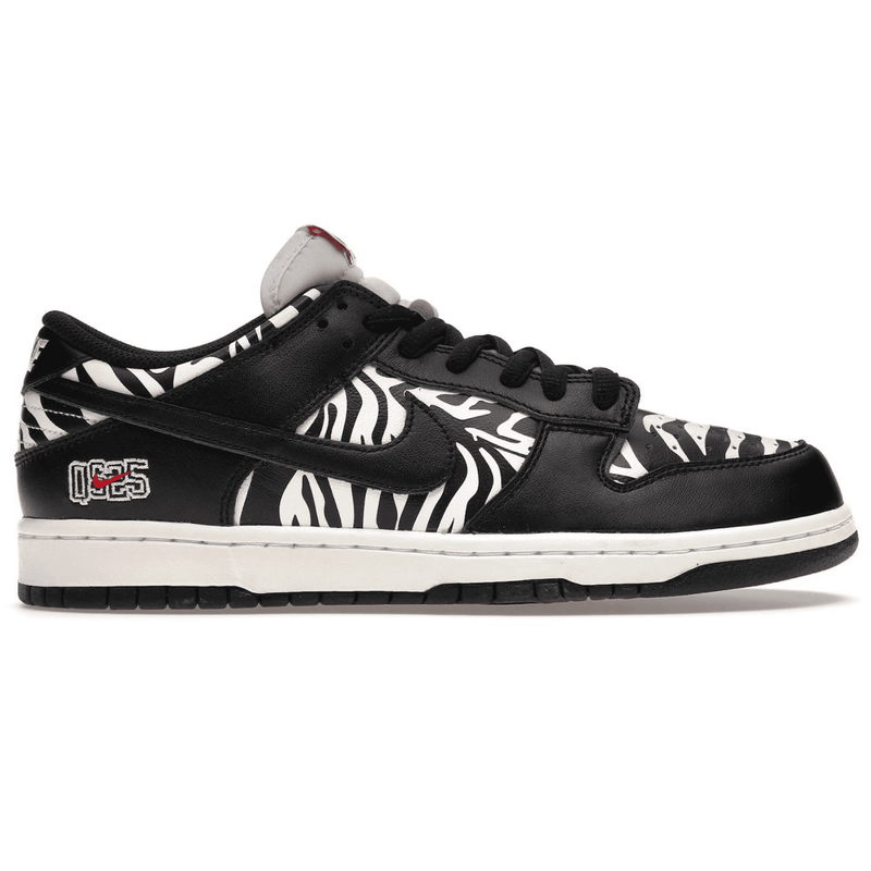 Nike SB Dunk Low Quartersnacks Zebra