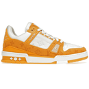 Louis Vuitton Trainer Yellow Monogram Denim White