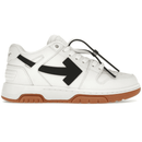 OFF-WHITE Out Of Office OOO Low Tops White Black Gum
