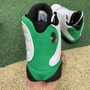 Air Jordan 13 Retro White Lucky Green
