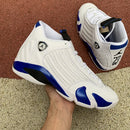 Air Jordan 14 Retro White Hyper Royal