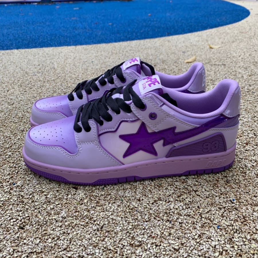 A Bathing Ape Bape SK8 Sta Purple