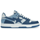 A Bathing Ape Bape SK8 Sta ABC Camo Blue