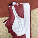Air Jordan 1 Low White Bordeaux