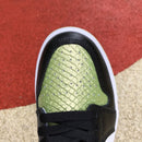 Air Jordan 1 Low Snakeskin Vivid Green