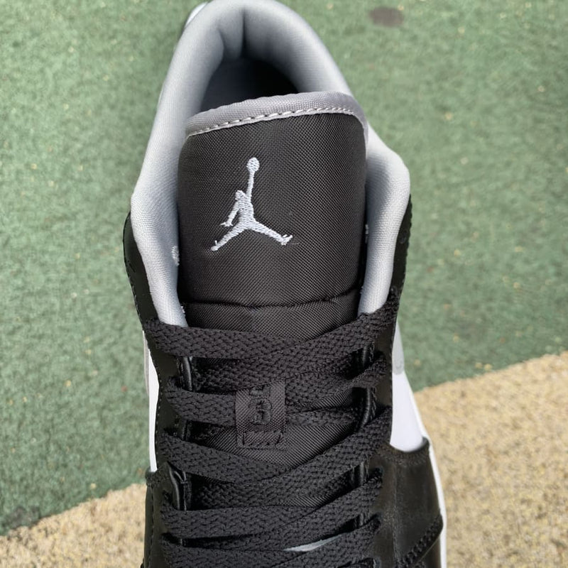 Air Jordan 1 Low Black White Grey