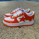 A Bathing Ape Bape Sta Low Orange