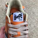 A Bathing Ape Bape Sta Low Grey Orange