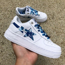 A Bathing Ape Bape Sta Low ABC Camo White Blue