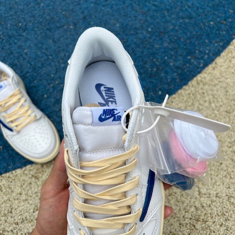 Air Jordan 1 low Travis Scott x Fragment 'White/Blue'