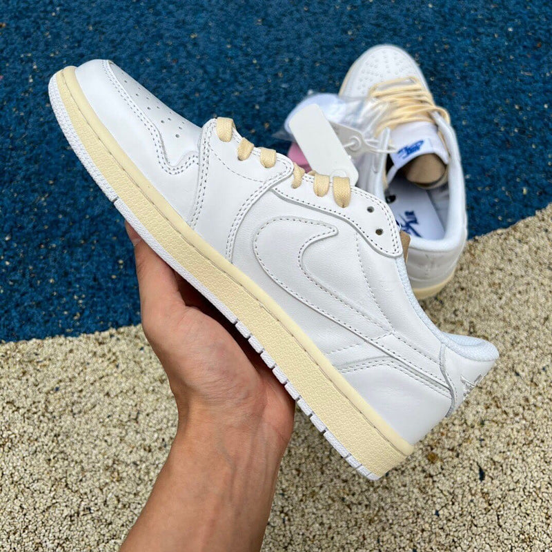 Air Jordan 1 low Travis Scott x Fragment 'White/Blue'