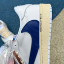 Air Jordan 1 low Travis Scott x Fragment 'White/Blue'