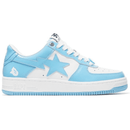 A Bathing Ape Bape Sta Patent Leather Blue White