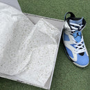Air Jordan 6 Retro UNC White