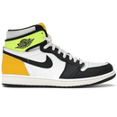 Air Jordan 1 Retro High White Black Volt University Gold