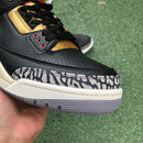 Air Jordan 3 Retro Black Cement Gold