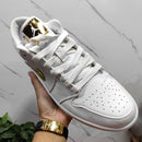Air Jordan 1 Low White Metallic Gold
