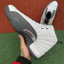 Air Jordan 12 Retro White Dark Grey
