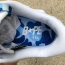 A Bathing Ape Bape Sta Low ABC Camo White Blue