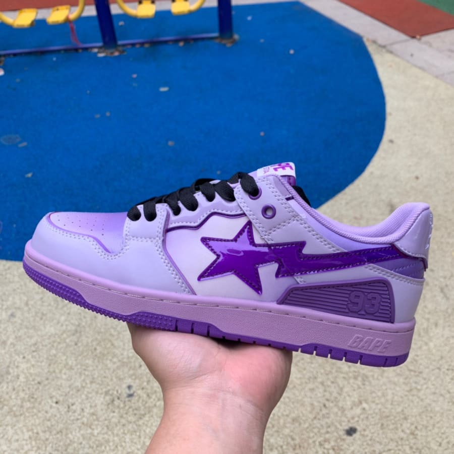 A Bathing Ape Bape SK8 Sta Purple