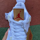 Air Jordan 4 Retro Levi's White
