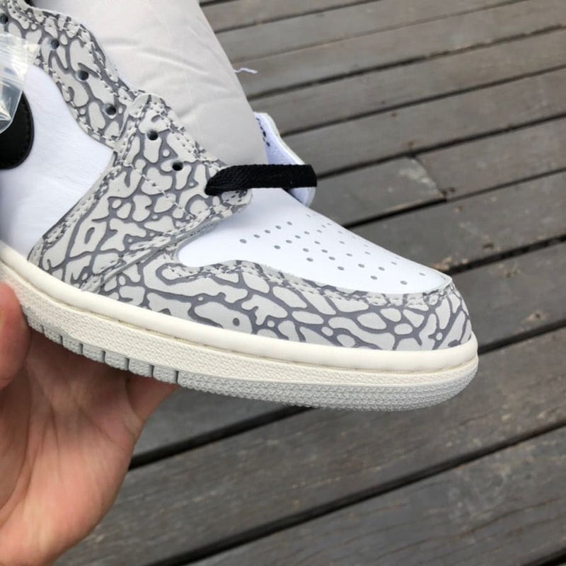 Air Jordan 1 Retro High White Cement