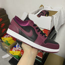 Air Jordan 1 Low Dark Beetroot Black