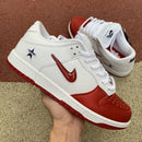 Nike SB Dunk Low Supreme Jewel Swoosh Red