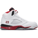 Air Jordan 5 Retro Fire Red Black Tongue