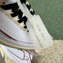 Air Jordan 2 Retro Low SP Off-White White Red