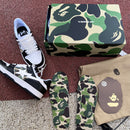 A Bathing Ape Bape SK8 Sta Black