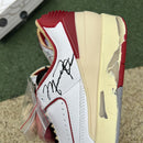 Air Jordan 2 Retro Low SP Off-White White Red