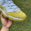 Air Jordan 11 Retro Low Yellow Snakeskin
