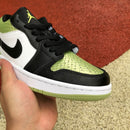 Air Jordan 1 Low Snakeskin Vivid Green