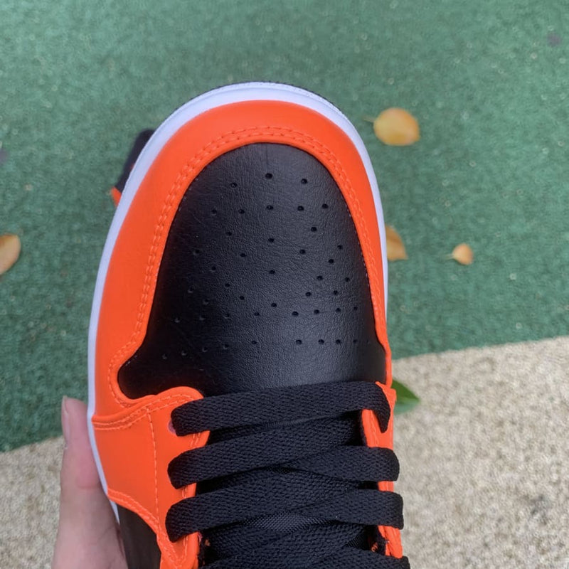 Air Jordan 1 Low SE Black Turf Orange