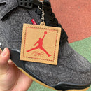 Air Jordan 4 Retro Levi's Black