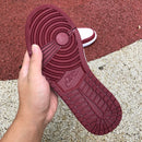 Air Jordan 1 Low White Bordeaux